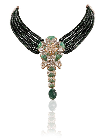 Arlena Diamond & Polki Bead Pendant