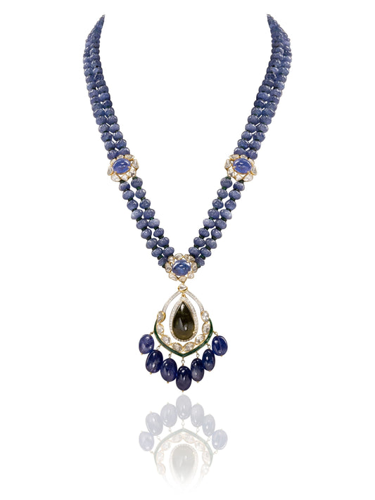 Vrishti  Diamond & Polki Bead Pendant