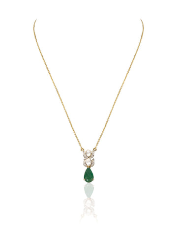 Sambhwi Diamond & Polki Pendant