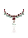 Tragya Diamond & Polki U Necklace