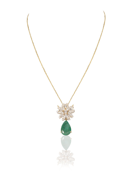 Mikami  Diamond & Polki Pendant