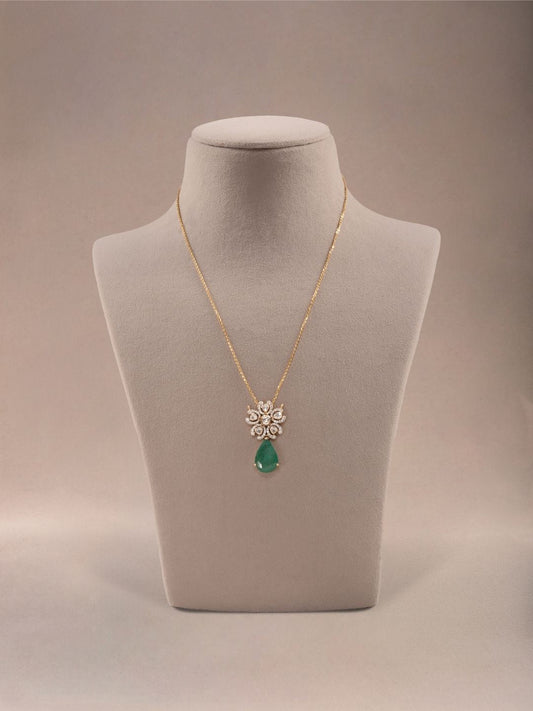 Mikami  Diamond & Polki Pendant