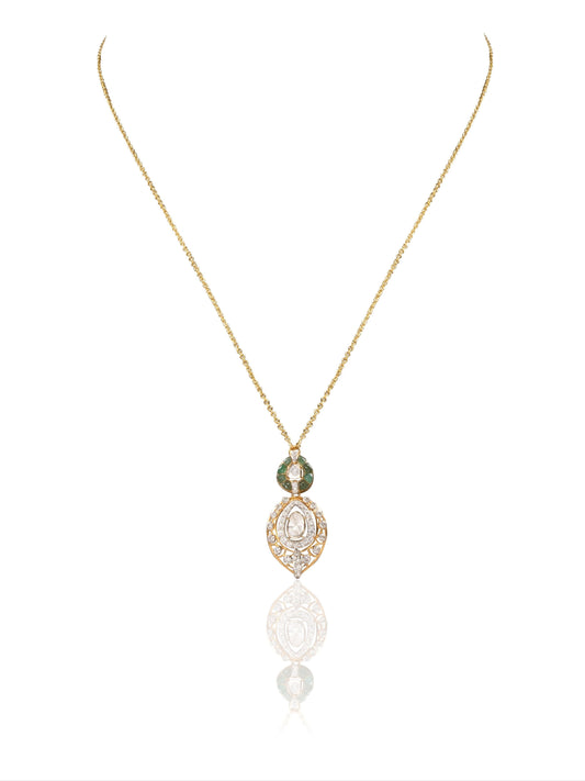 Tanira Diamond & Polki Pendant