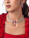 Elivra Diamond & Polki U Necklace