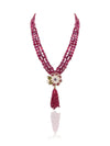 Bhargavi  Diamond & Polki Bead Pendant