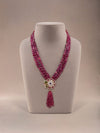 Bhargavi  Diamond & Polki Bead Pendant