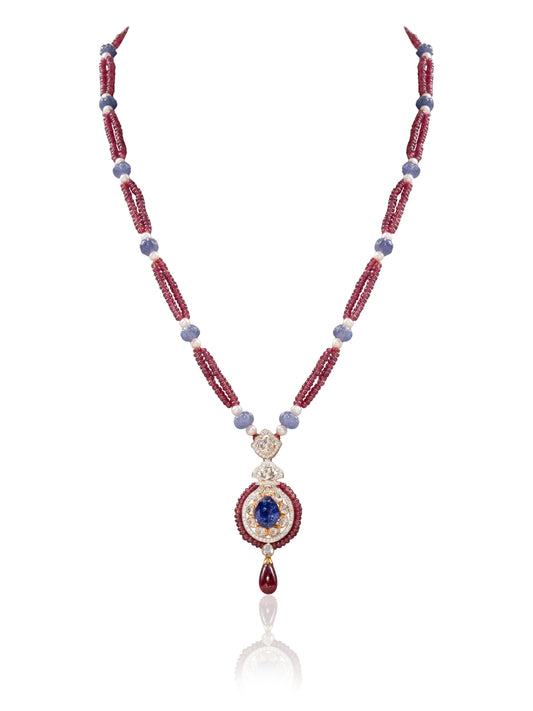 Dvija Diamond & Polki Bead Pendant