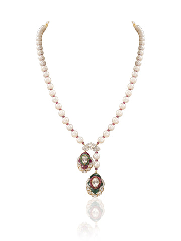 Maitreyi Diamond & Polki Bead Pendant