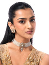 Pankhuri Diamond & Polki Bead Choker
