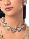 Bisera Diamond & Polki U Necklace