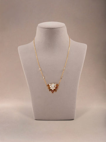 Velinae Diamond & Polki Pendant