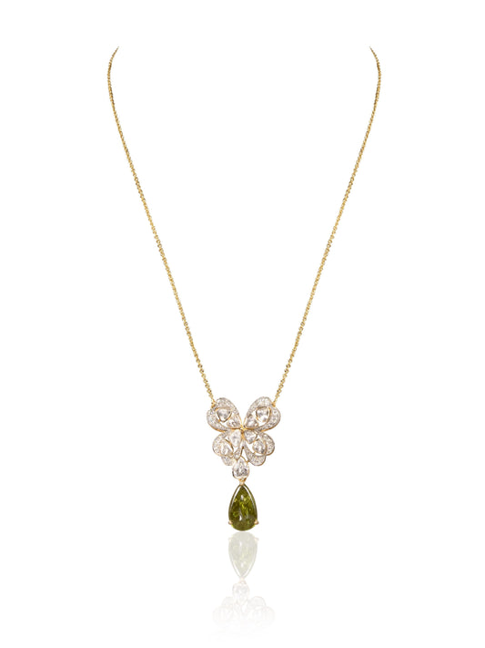 Anahira Diamond & Polki Pendant