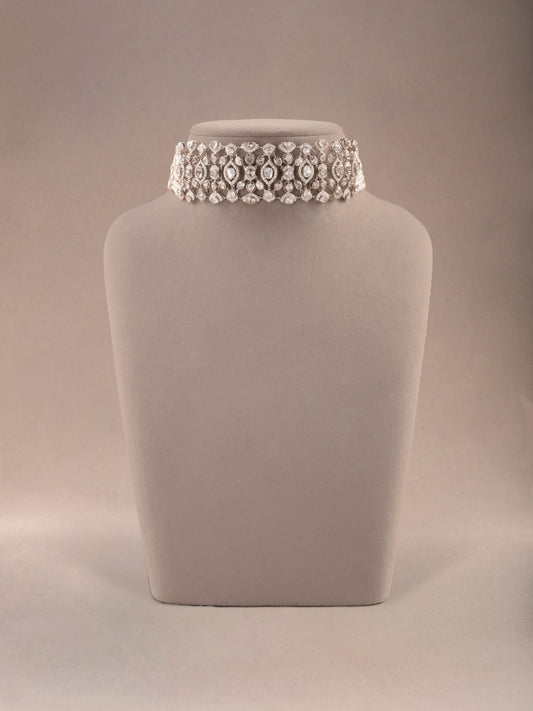 Elara Diamond & Polki Choker