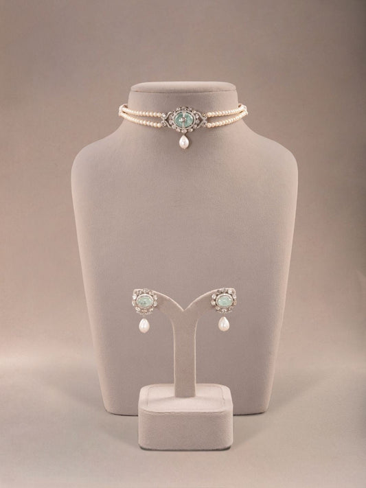 Elisia Diamond & Polki Bead Choker