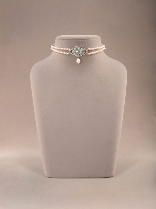 Elisia Diamond & Polki Bead Choker