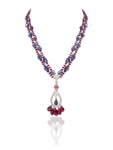 Aranya Diamond & Polki Bead Pendant