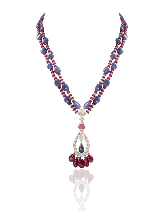 Aranya Diamond & Polki Bead Pendant