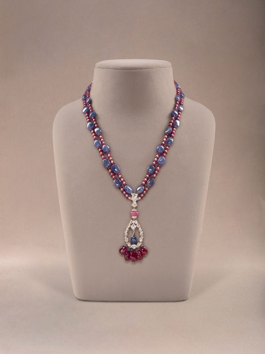 Aranya Diamond & Polki Bead Pendant