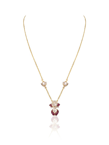 Elanika Diamond & Polki Pendant