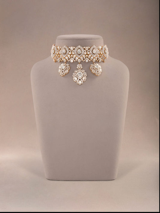 Naevah Diamond & Polki Choker