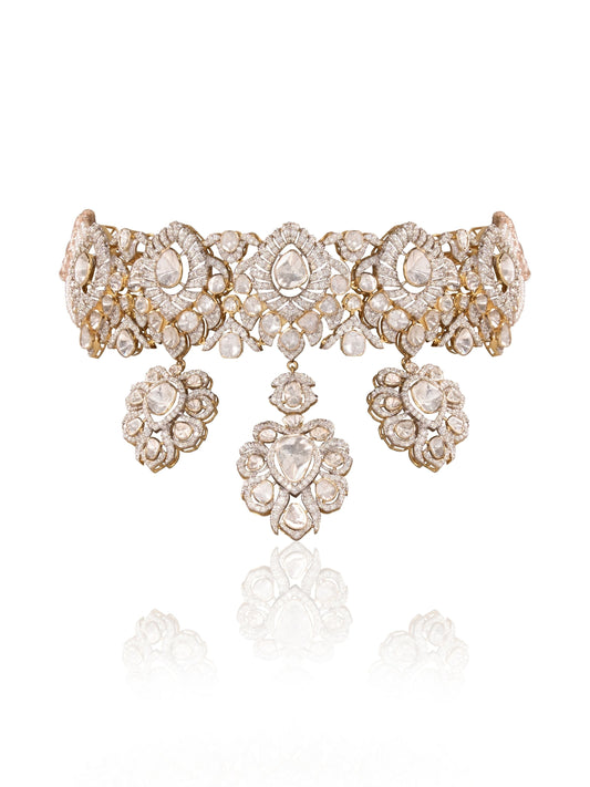 Naevah Diamond & Polki Choker