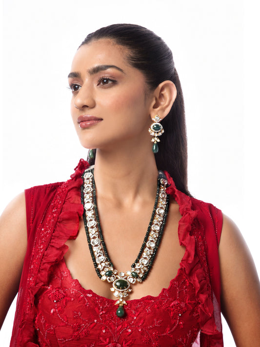Maelise Diamond & Polki Long Necklace