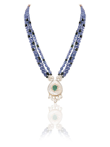 Iselle Diamond & Polki Bead Pendant