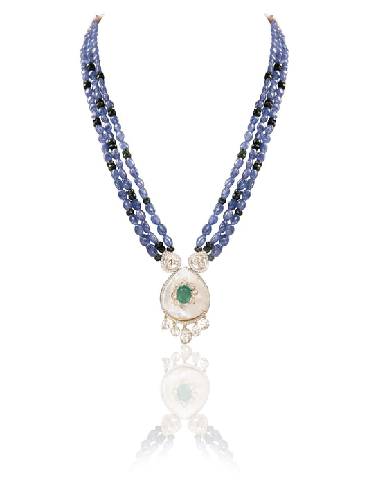 Iselle Diamond & Polki Bead Pendant