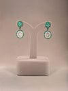 Oriana Diamond & Polki Long Earrings