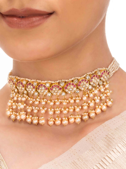 Keeva Polki Choker