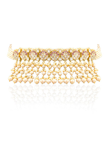 Keeva Polki Choker