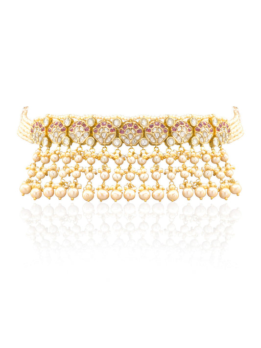 Keeva Polki Choker
