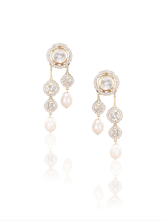 Alinya Diamond & Polki Ear Rings