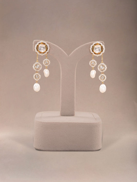 Alinya Diamond & Polki Ear Rings