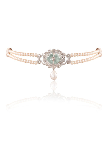 Elisia Diamond & Polki Bead Choker