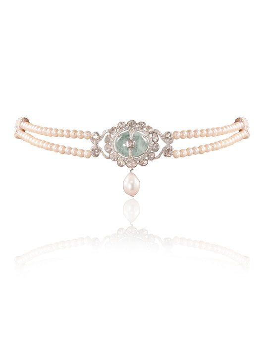 Elisia Diamond & Polki Bead Choker