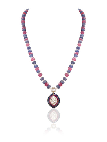 Fara Diamond & Polki Bead Pendant