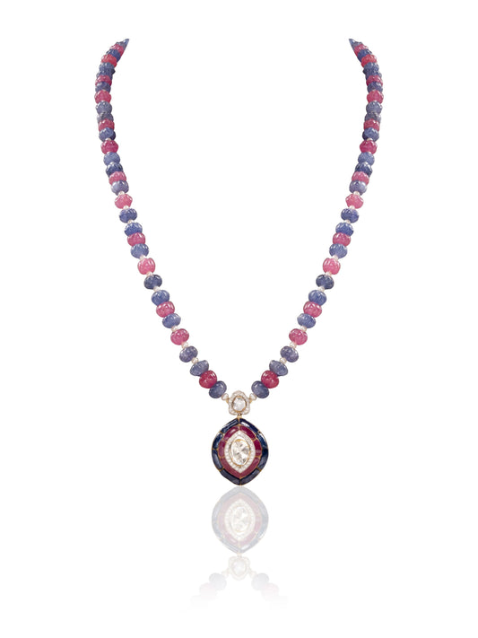 Fara Diamond & Polki Bead Pendant