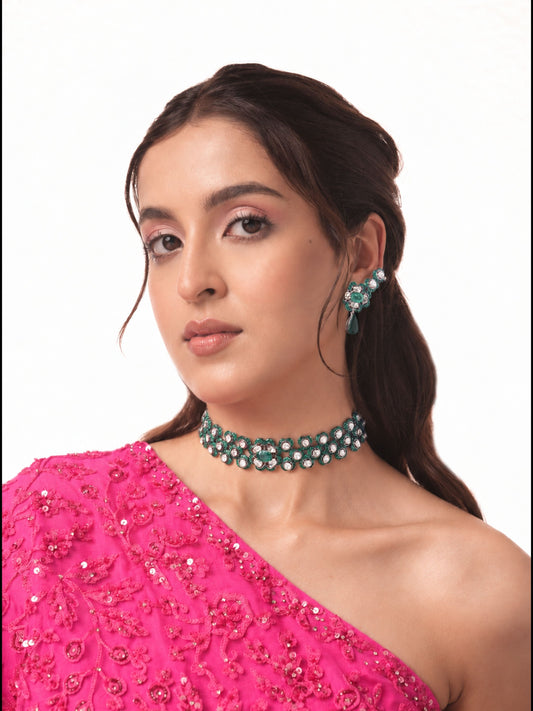 Alina Polki Ear Rings