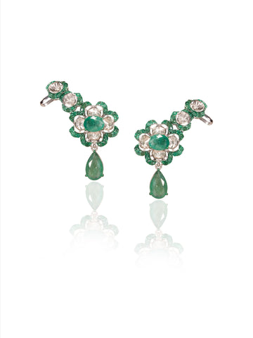 Alina Polki Ear Rings