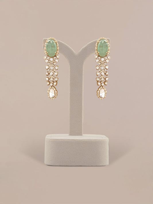 Arkeisha Diamond & Polki Long Earrings