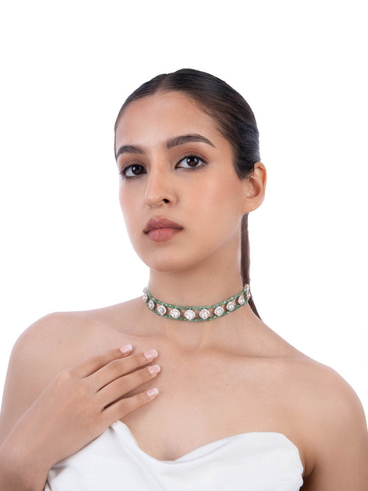 Ekasunya Diamond & Polki Choker