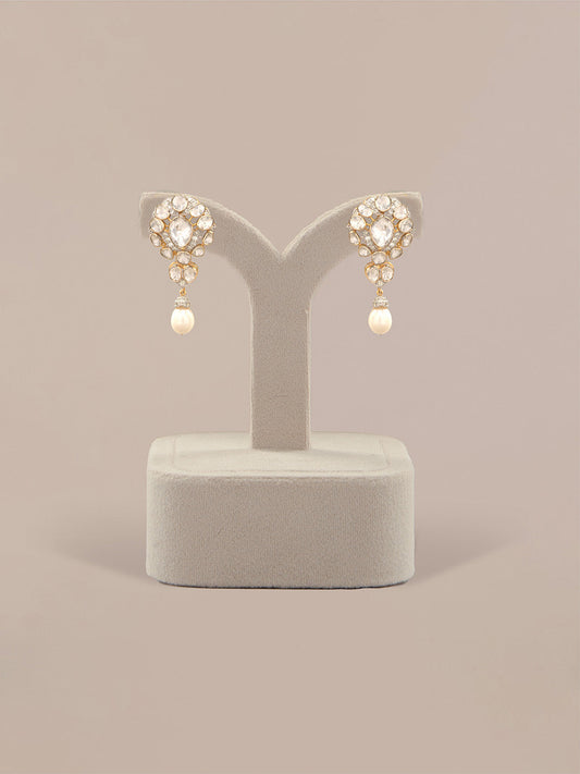 Adhyudha Diamond & Polki Ear Rings