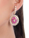 Kavira Diamond & Polki Long Earrings