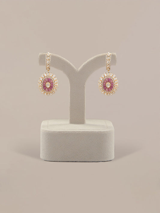 Kavira Diamond & Polki Long Earrings