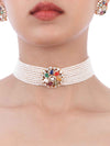 Nivedita Diamond & Polki Bead Choker