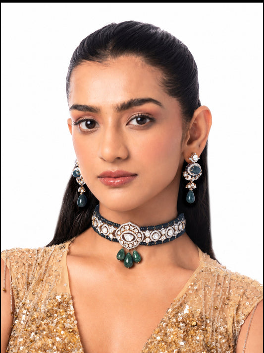 Mariska Diamond & Polki Ear Rings