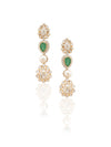 Kavira Diamond & Polki Long Earrings