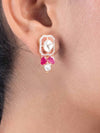 Jasleen  Diamond & Polki Ear Rings