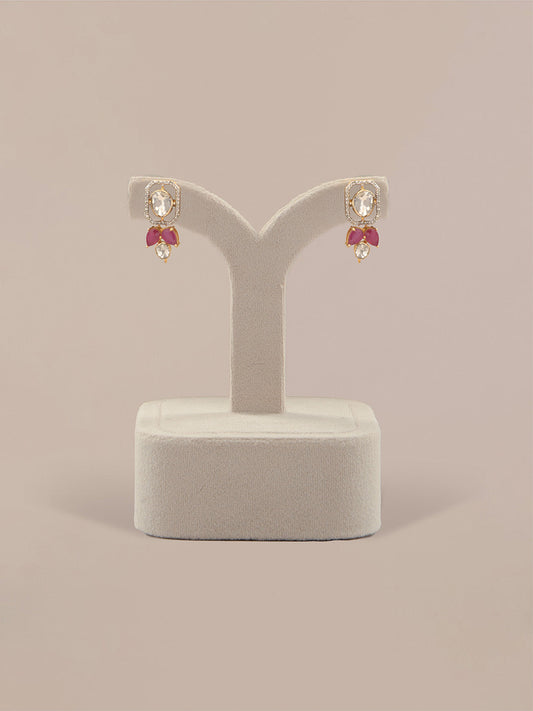 Jasleen  Diamond & Polki Ear Rings